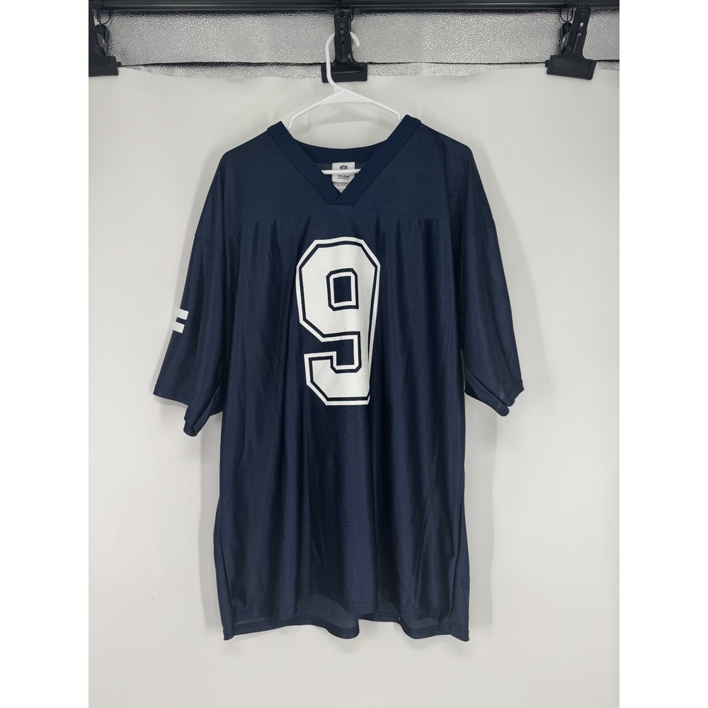 NFL Team Apparel #9 Tony Romo Dallas Cowboys Jersey Mens XL Football Navy Blue
